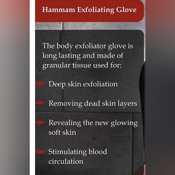The Moroccan Kiss Exfoliating Glove: Your Path to Radiant Skin - Picture 3 of 6